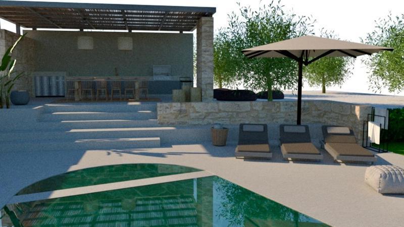 Lefkothea Villas With Large Pool, Bbq & Playground Adelianos Kampos Zewnętrze zdjęcie